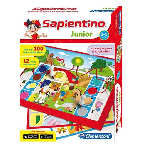 Oktató társasjátékok - Clementoni Sapientino Junior