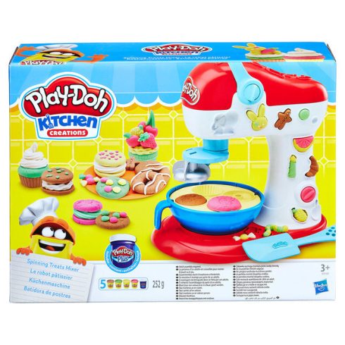 Gyurmák - Kiszúrók - Formázók - Play-Doh Forgó robotmixer szett Hasbro