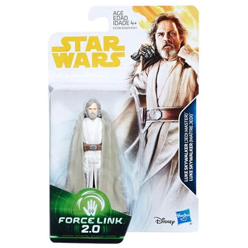 Figurák - Szuperhősök - Star Wars Luke Skywalker Jedi Master Force Link 2.0 figura - Hasbro