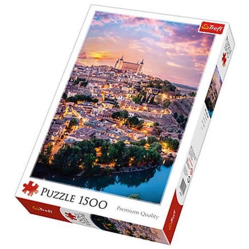 Kirakós játékok - Toledo, Spanyolország 1500 db-os puzzle - Trefl