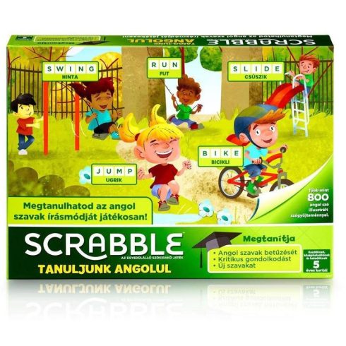 Scrabble Tanuljunk Angolul! társasjáték Mattel