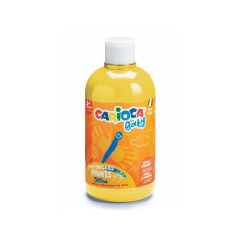 Carioca Ujjfesték citromsárga 500ml