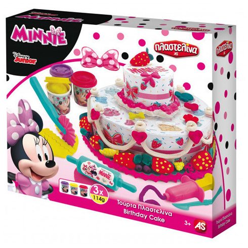 Minnie Egér szülinapi tortakészítő gyurmaszett AS Toys vásárlás