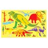 Dínós játékok vásárlása: Stencils Dinoszauruszos rajzoló sablon kezdő készlet Quercetti