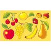 Stencils Fruits Zöldség-gyümölcs rajzoló sablon kezdő készlet Quercetti