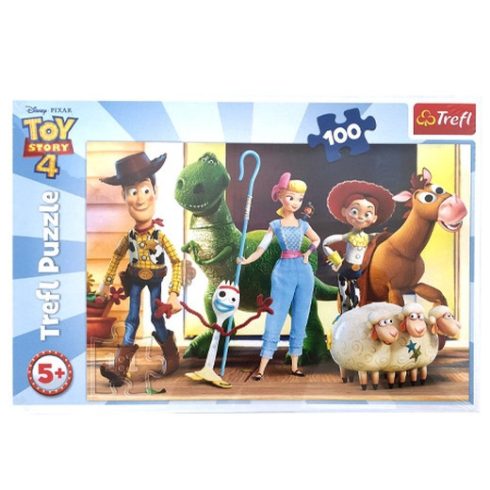 Puzzle gyerekeknek - Kirakósok - Toy Story 4 játszunk puzzle 100 db - Trefl