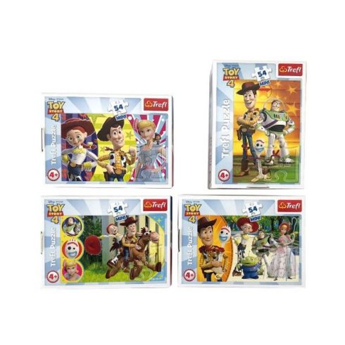 Puzzle gyerekeknek - Toy Story 4, Boldog Játékok mini puzzle, 54 db Trefl