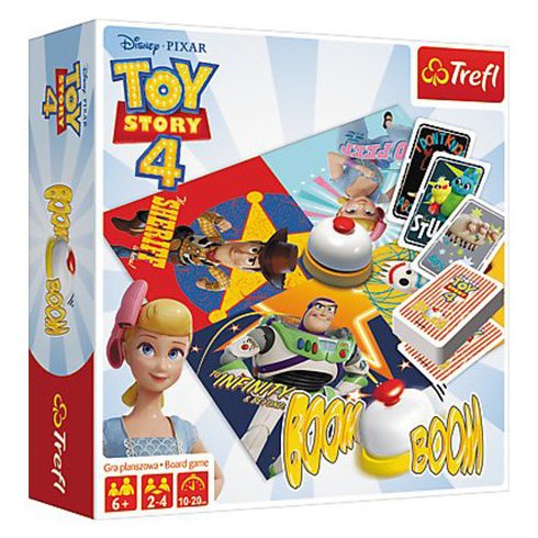 Társasjátékok gyerekeknek - Toy Story 4 Boom Boom társasjáték - Trefl