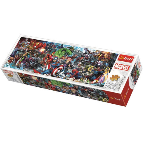 Puzzle vásárlás - Marvel Szuperhősök Panoráma puzzle 1000 db-os - Trefl