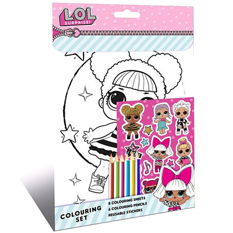 LOL Surprise Colouring set színező szett matricákkal vásárlás