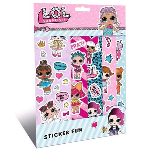 LOL babák - LOL Surprise Sticker Fun matrica szett Kids Euroswan