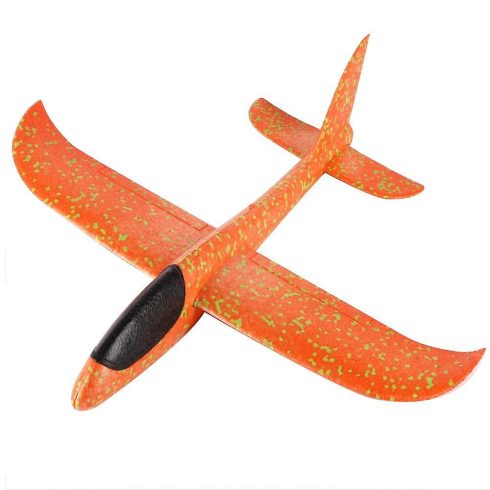 Játék repülőgép hungarocell - Reptetős - narancssárga