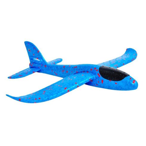 Játék repülőgép hungarocell - Reptetős - kék