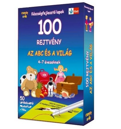 Társasjáték - 100 rejtvény, abc és a világ