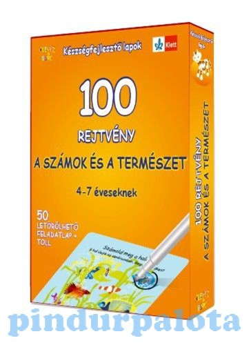 Társasjátékok - 100 rejtvény, számok és természet