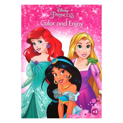 Foglalkoztató füzetek - Színezők - Disney Hercegnők színező Kiddo