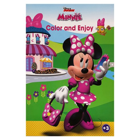 Foglalkoztató füzetek - Színezők - Disney Minnie Egér színező mintával - Kiddo