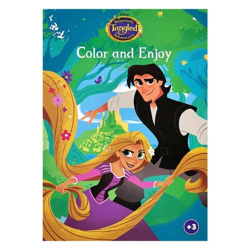 Foglalkoztató füzetek - Színezők - Disney Aranyhaj színező - Kiddo