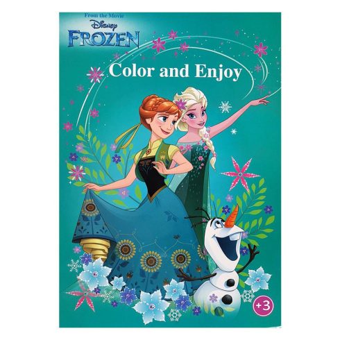 Foglalkoztató füzetek - Színezők - Disney Jégvarázs színező - Kiddo
