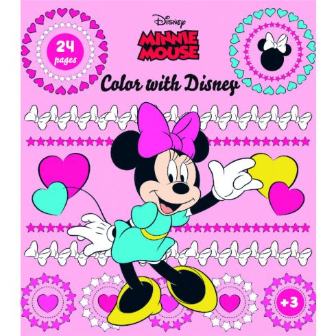 Minnie egeres színezők - Minnie egér mandalás Kiddo színező