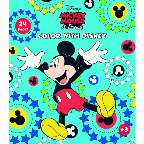 Mickey egeres színezők - Mickey mandalás színező