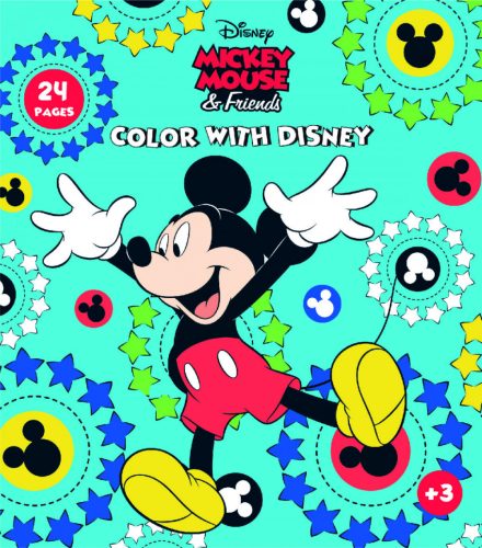 Mickey egeres színezők - Mickey mandalás színező