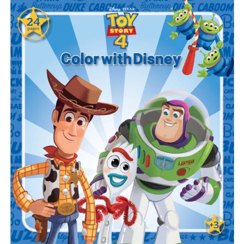 Toy Storys színezők - Toy Story 4  színező