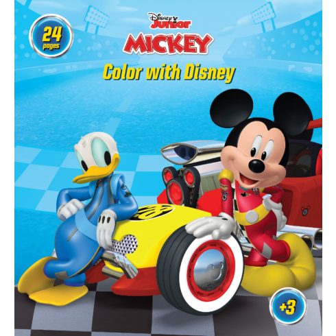 Mickey egeres színezők - Mickey Roadster Racers színező Kiddo