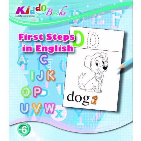 First Steps in English - Színező füzet - Kiddo
