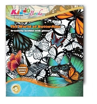 Iskola előkészítő foglalkoztató füzetek - Pillangók világa foglalkoztató Kiddo Books
