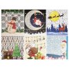 Foglalkoztató füzetek - Színezők - Karácsonyi színező - Hóember Kiddo