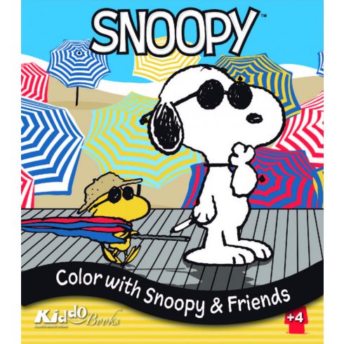 Snoopy színező füzet - Kiddo