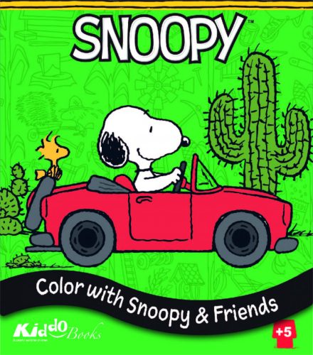 Snoopy színező füzet - Kiddo