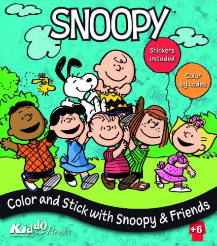 Snoopy és barátai színező füzet - Kiddo