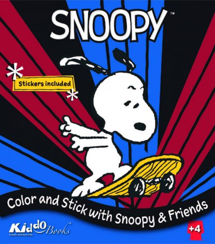 Snoopy és barátai színező füzet - Kiddo