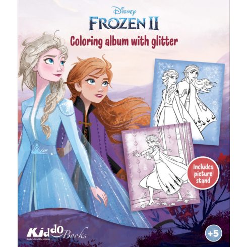 Színezők - Frozen 2 glitteres színező