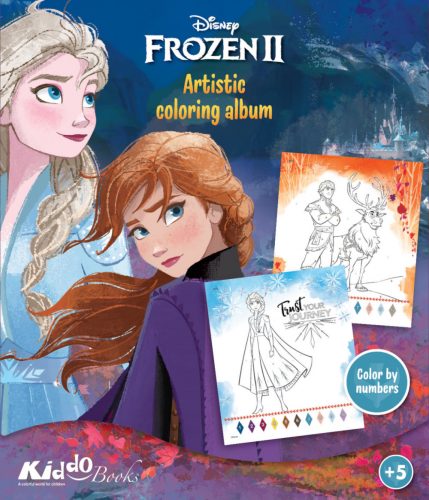 Szám szerinti színezők - Frozen 2 szám szerinti színező Kiddo