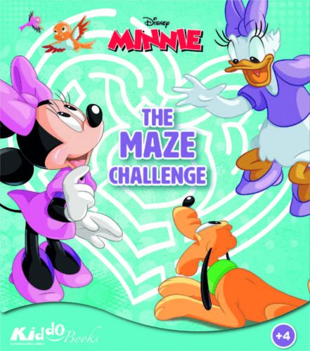 Minnie egeres színezők - Minnie egér labirintusos Kiddo színező