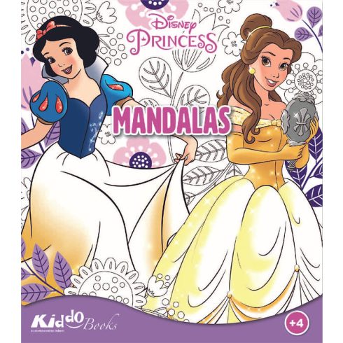 Mandala színező Disney hercegnő