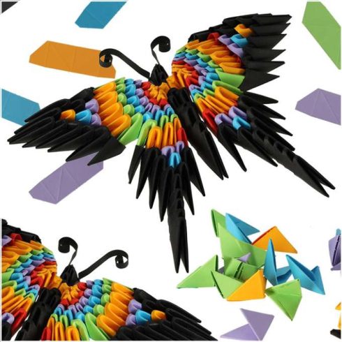 3D Origami szett - Pillangó