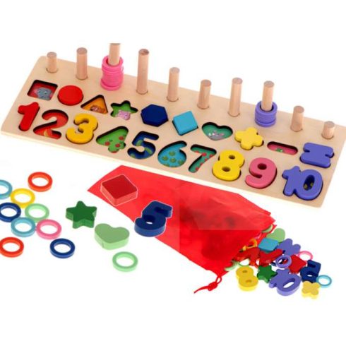 Montessori oktató játék