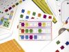 Montessori matematikai oktató, szortírozó játék - nagy készlet