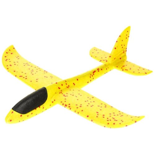 Játék repülőgép hungarocell - sárga