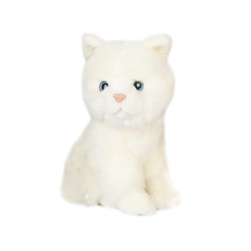 Plüss állatok - Fehér cica