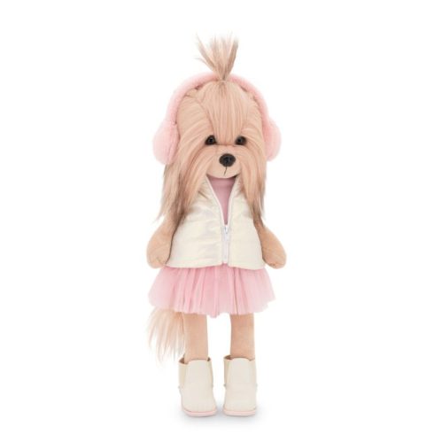 Lucky Doggy Yoyo Plüss yorky kutya pink ruhában