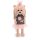 Lucky Yoyo Tea Rose öltöztethető plüss kutya beállítható végtagokkal Orange Toys