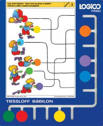 Készségfejlesztő - Logikai játékok - Logico Primo keret