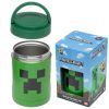 Rozsdamentes Acél Thermo Ételhordó 500ml - Minecraft Creeper