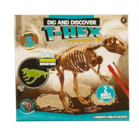 Dínós játékok - Dínós játék T-Rex régész készlet