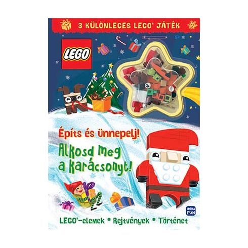 Lego - Építs és ünnepelj! - Alkosd meg a karácsonyt! - 3 különleges Lego játék